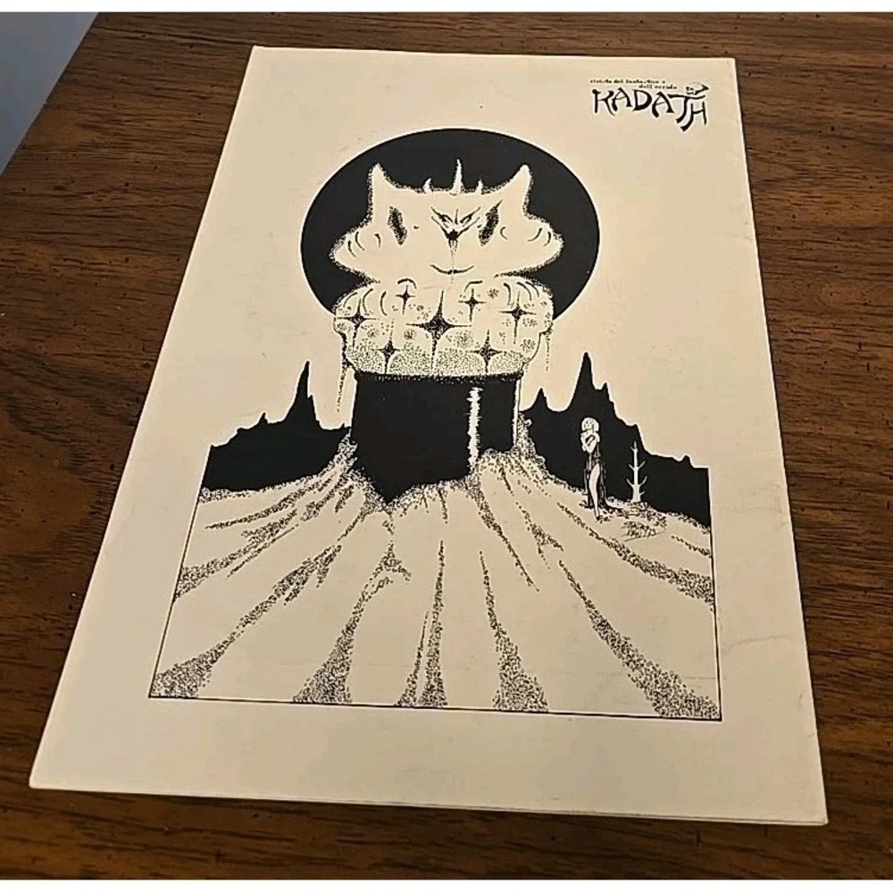 KADATH Vol 1 No 2 1982 fanzine  Weird Tales Fantasy Fiction Lovecraft Jim Pitts
